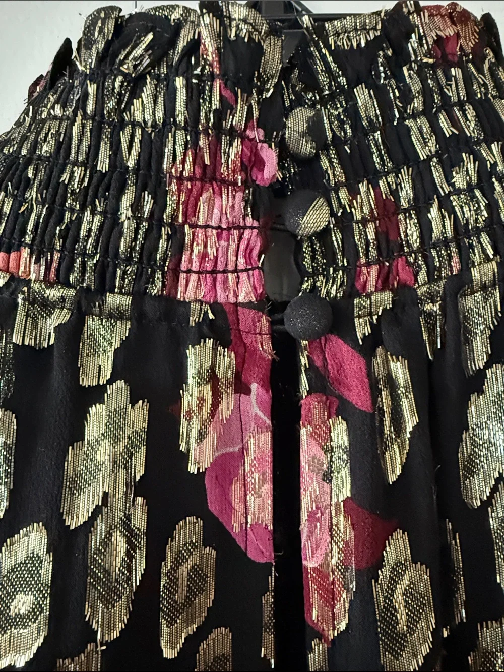 Kate Spade New York Rose Garden Smocked Shift Dress